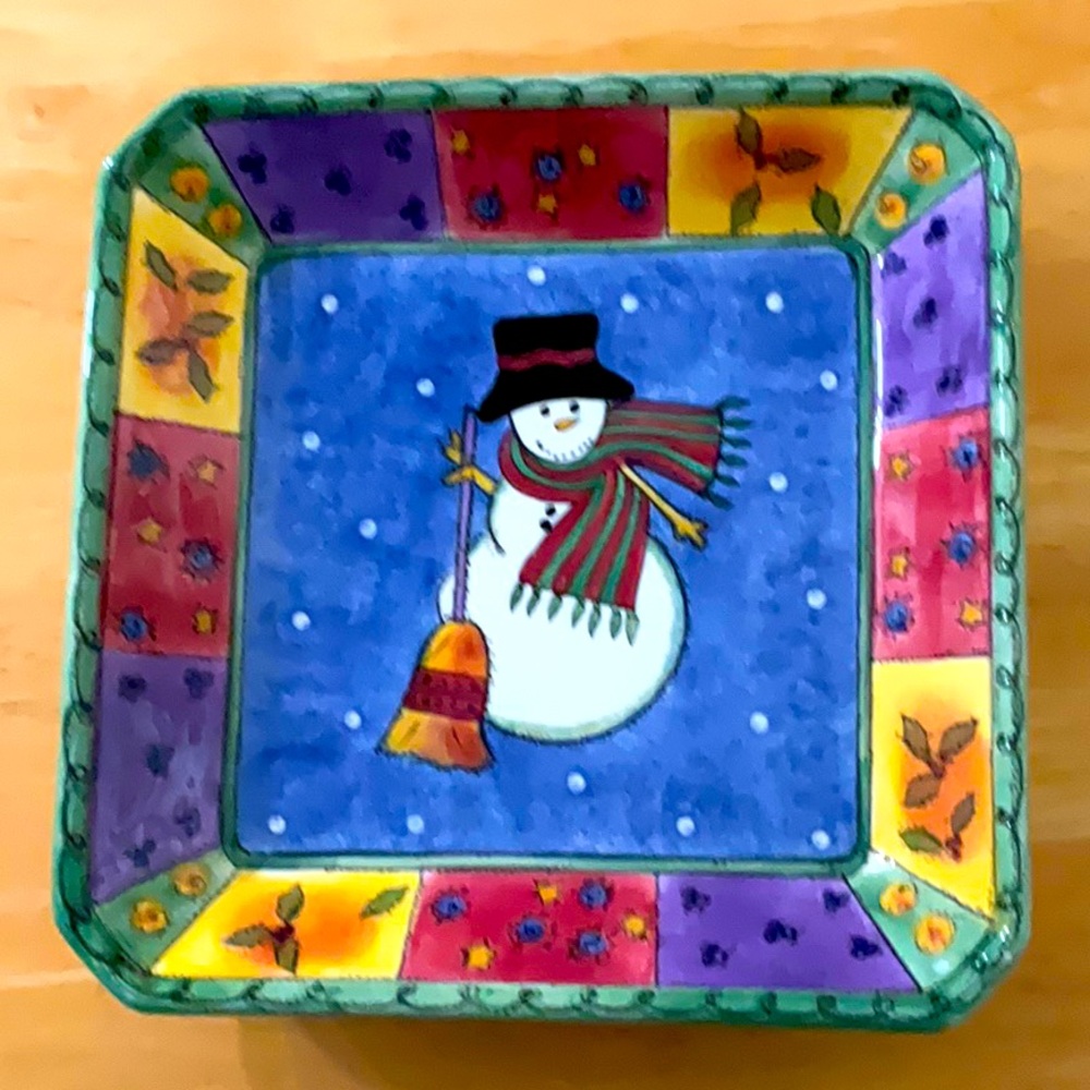 Sango Sweet Shoppe Xmas Candy Dish